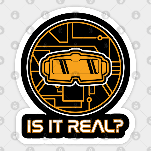 Virtual Reality HMD Interactive Game VR Headset Sticker by AlleyField